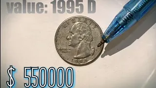 DO you have a RARE 1995 ERROR QUARTER Worth Money Old Coin World