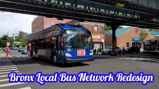 NYC Buses: Bronx Local Bus Network Redesign