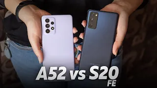 Samsung Galaxy A52 vs Samsung Galaxy S20 FE: Which Is better?