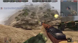 Battlefield 1942: Iwo Jima gameplay (No Commentary)