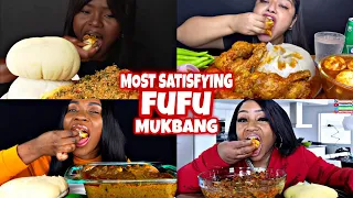 Mukbangers Trying The Famous Nigerian/African Dish FUFU🙀🤤♥️