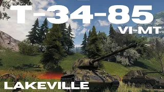 World of Tanks Replays - T-34-85 - 2.8k damage in tier 6 - 11 kills