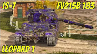 FV215b 183, Leopad 1 & IS-7 ● WoT Blitz