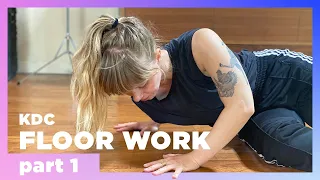 Contemporary Dance Class Floor Work Basics - Part 1