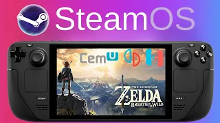 The Legend of Zelda: Breath of the Wild | Cemu Vs Yuzu Vs Ryujinx | Steam Deck