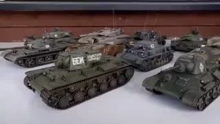 1/35 model tank collection