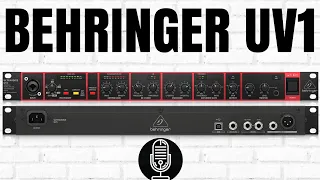 Behringer Ultravoice UV1 - Vocal Processor & Audio INTERFACE w/ xm8500 - The DBX 286S Killer? $179!