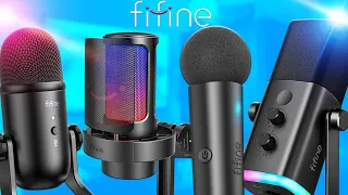 Fifine Microphones Tested LIVE!