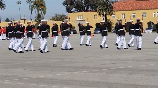 The "Commandant's Own" & Silent Drill Platoon @MCRDSD - 3/11/2017