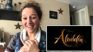 “Aladdin” Official Trailer 2019 Reaction | I AM SO EXCITED!