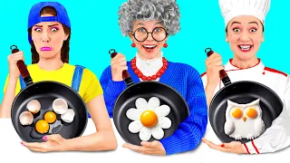 Ja vs Babcia — Kulinarne Wyzwanie | Śmieszne Hacki Na Jedzenie od DuKoDu Challenge