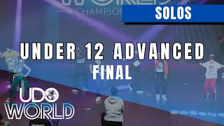 Solos | Under 12 Advanced Final | UDO World Championships 2023