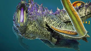 GODZILLA vs TITANOBOA!! - Jurassic World Evolution 2 (ゴジラ 2021 Mod)
