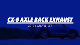 CorkSport Axle Back Exhaust for 2017+ Mazda CX-5