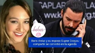 Baris Arduc y su esposa Gupse Ozay,su compartir se convirtió en la agenda #barisarduc #gupseozay