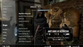 Skyrim Unlimited Infinite Gold and Speech skill. VERY MAJOR GLITCH! for PC