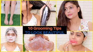 10 Grooming Tips To Look BEAUTIFUL Without Makeup | Grooming tips | Rinkal Parekh