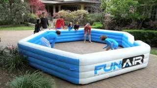 Portable and Inflatable FunAir Gaga Ball Pit Play