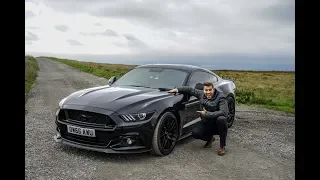 DRIVING THE BEST SPEC MUSTANG IN THE UK! First drive of the new 5.0 V8 Ford Mustang