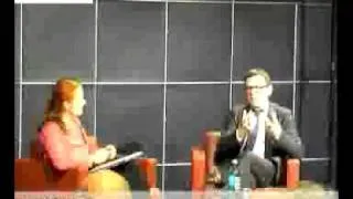 David Nicholls in conversation with Melanie Walz at British Council's Dickens 2012 in Berlin