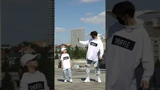 Little Girl Dancing 😱🔥 Tuzelity Teaching Shuffle 😎⭐️