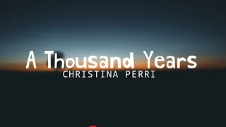 a thousand years - christina perri (LIRIK DAN CARA BACA BAHASA INGGRIS MUDAH) TIKTOK 2022