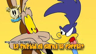 Willy il coyote e il Road Runner in "LA SMETTI DI DARMI LA CACCIA?"