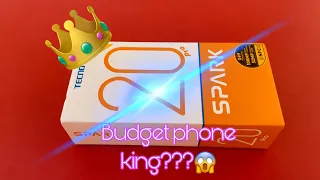 Tecno Spark 20 pro Unboxing- budget price but beast specs!🔥💪