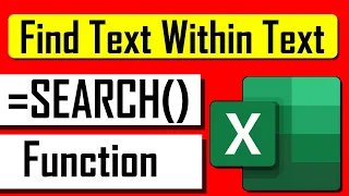 How to Use SEARCH Function in Excel