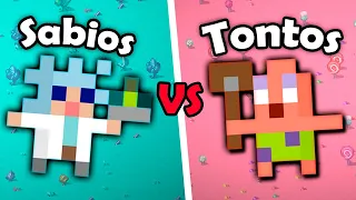 GENIOS 🤓 vs IDIOTAS 🤡 || WorldBox