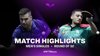 Highlights | Marcos Freitas vs Darko Jorgic | MS R32 | WTT Champions Macao 2022
