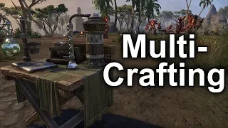 Multi-Crafting feature FINALLY implemented - Scalebreaker ESO