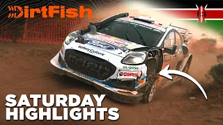 Car Destroying Stages 🤕 WRC Safari Rally Kenya 2024 Saturday Highlights