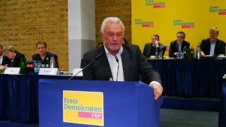 Wolfgang Kubicki - Wahl zum Spitzenkandidaten der FDP-SH 2016 / Vorstellung