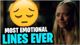 10 Most EMOTIONAL LAST LINES in Movies EVER! PART 1 (TEAR-JERKER 😭😭) | Spinning Film