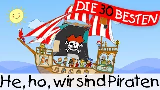 🏞️ He, ho, wir sind Piraten - Klassiklieder zum Mitsingen || Kinderlieder