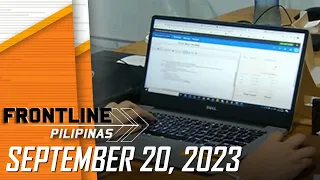 FRONTLINE PILIPINAS LIVESTREAM | SEPTEMBER 20, 2023