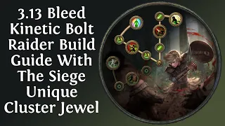 [Path of Exile 3.13] Unleashing Kineticism With Bleed Kinetic Bolt - Min-Maxed Build Guide