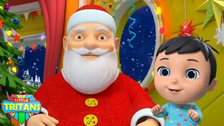 Санта в пути рождественские песни и стишки для детей от Little tritans
