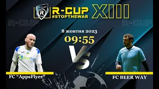 FC “AppsFlyer”5-3 FC BEER WAY  R-CUP XIII #STOPTHEWAR (Регулярний футбольний турнір в м. Києві)