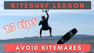 KITEMARES: 13 Tips To Avoid Serious Injuries When Kitesurfing (New Kitesurfer Beginners Mistakes)