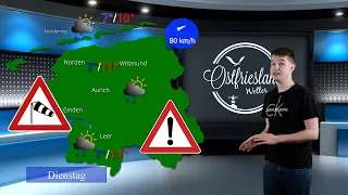 REGEN und STURM in Sicht! Wetterbericht für Ostfriesland & die Küste