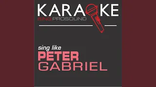 Sledgehammer (In the Style of Peter Gabriel) (Karaoke with Background Vocal)