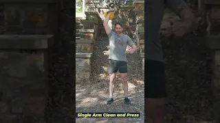 Single Arm Kettlebell Clean and Press Form | Kettlebell Exercises