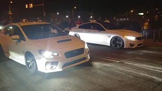 Subaru WRX STI vs BMW M3 vs BMW M4