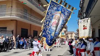 Madonna Dell' Arco San Pio X Ritorno dal Santuario 18/04/2022