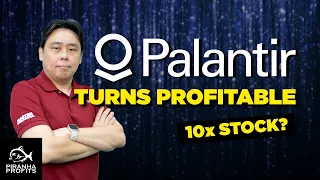 Palantir (PLTR) Turns Profitable. 10X Stock?