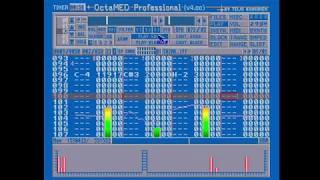 OctaMED Jungle (fs-uae emulator)