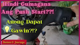 Paano Kung Hindi Gumagana Ang Push Start? Anong Dapat Gawin?