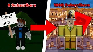 I Got 100 Billion Subscribers In Youtube Simulator Z Roblox!